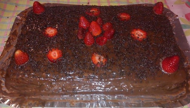 Bolo De Chocolate Da Família