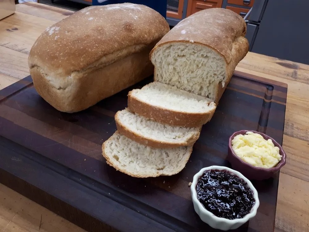 Receita de pão de batata-doce
