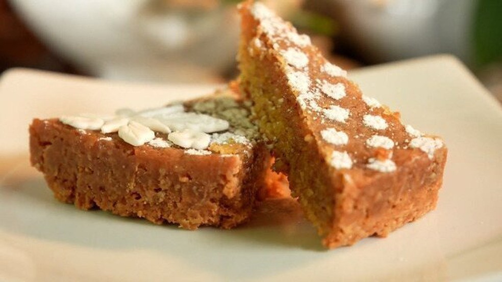 Bendito toucinho: toucinho do céu da confeiteira Erica Generoso — Foto: Globo