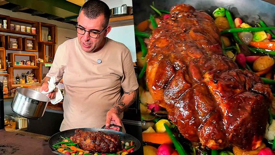 Jefferson Rueda revela como preparar copa-lombo assado perfeito para festas de fim de ano