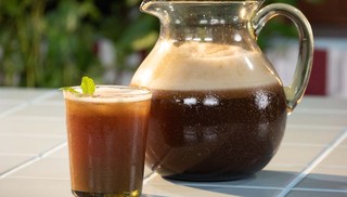 Mate com abacaxi e limão