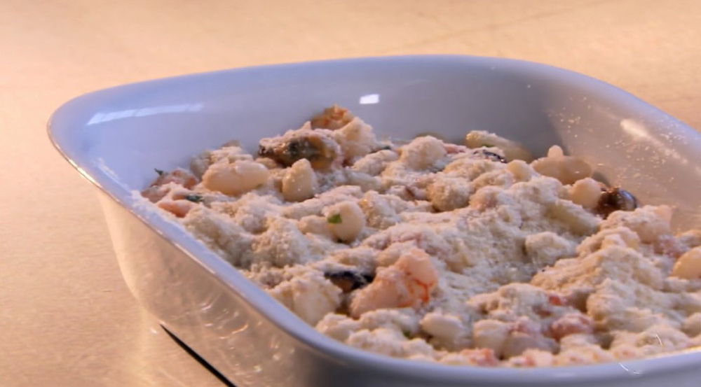 Cassoulet de frutos do mar