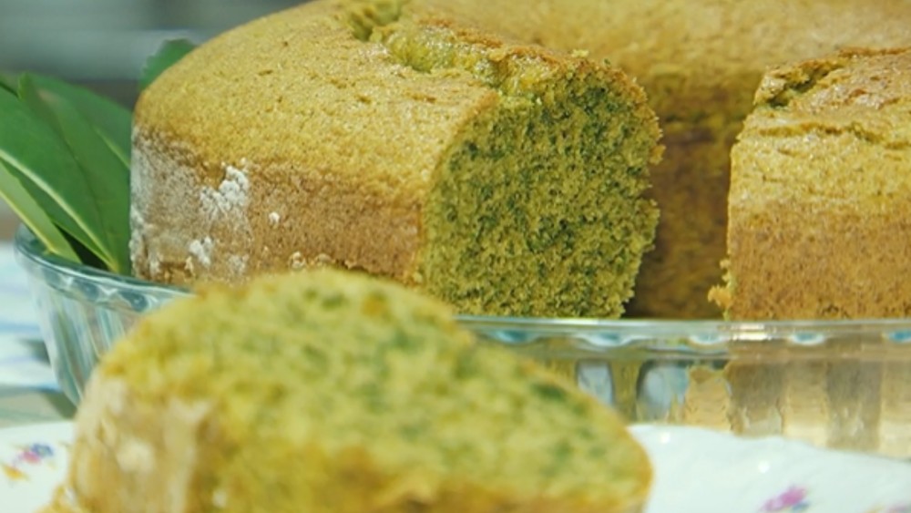 Bolo de erva mate