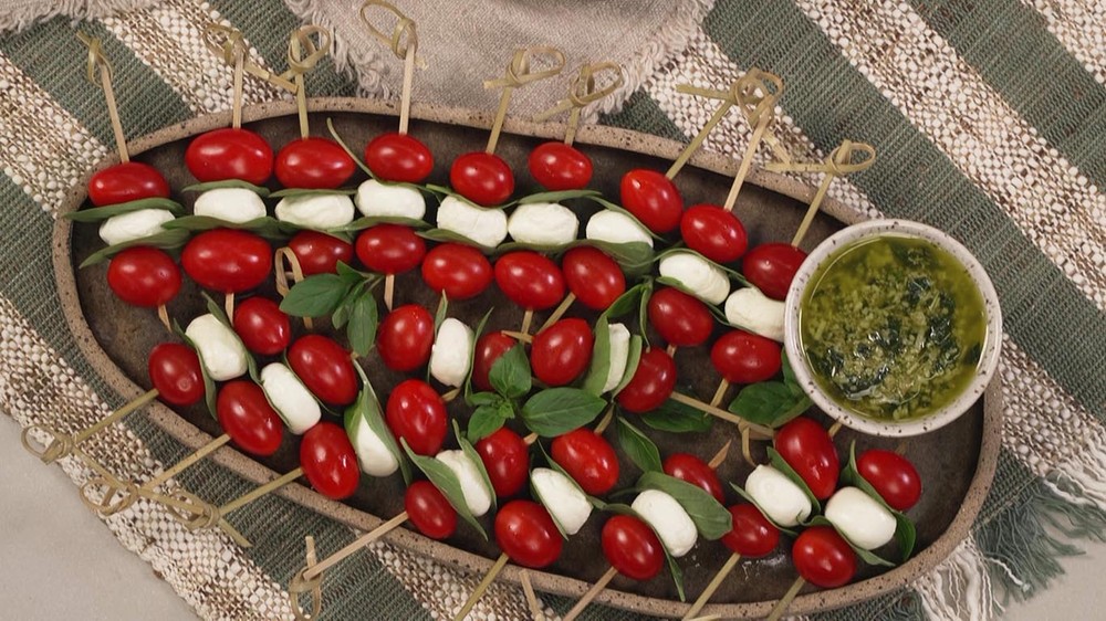 Caprese no palito