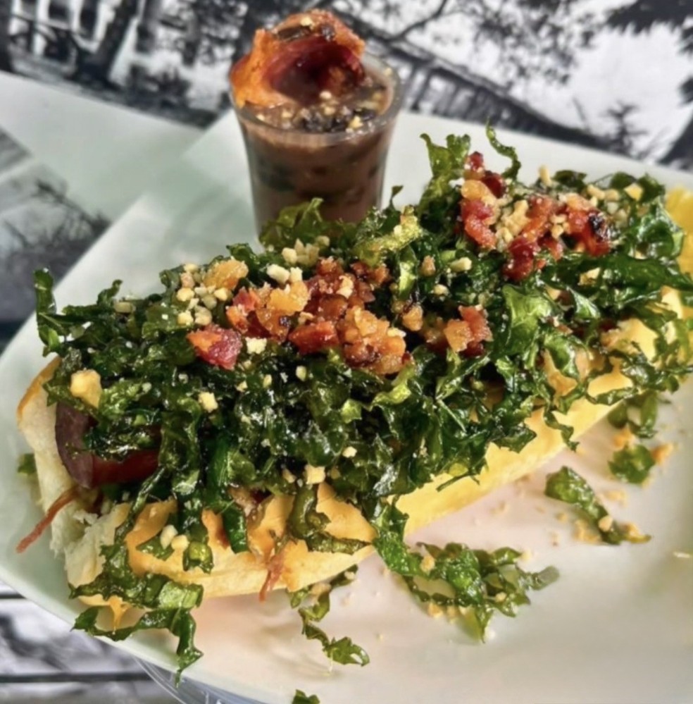 Cachorro-quente de feijoada — Foto: Globo