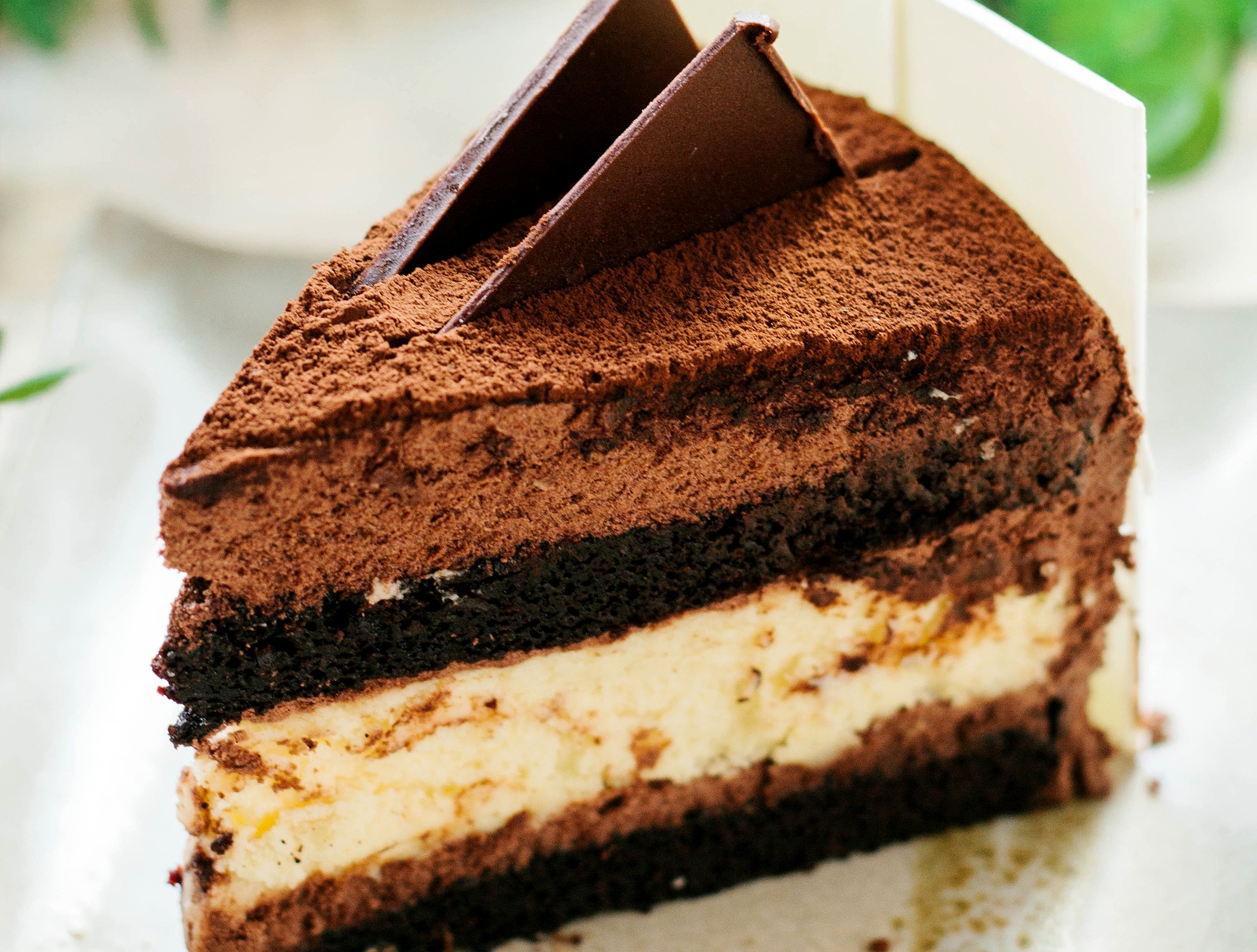 Bolo De Chocolate Com Chantilly