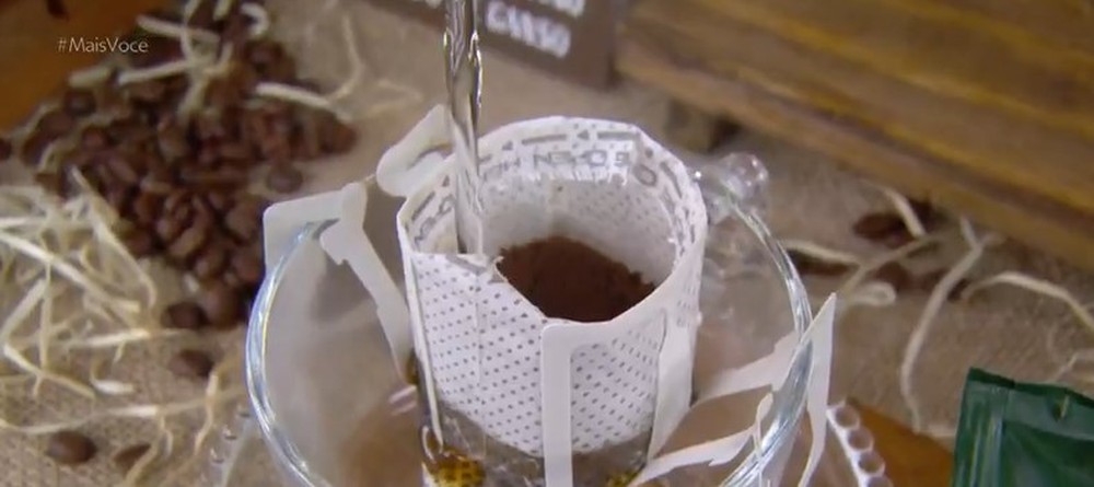 Como fazer drip coffee, o café em sachê? Ana Maria Braga ensina