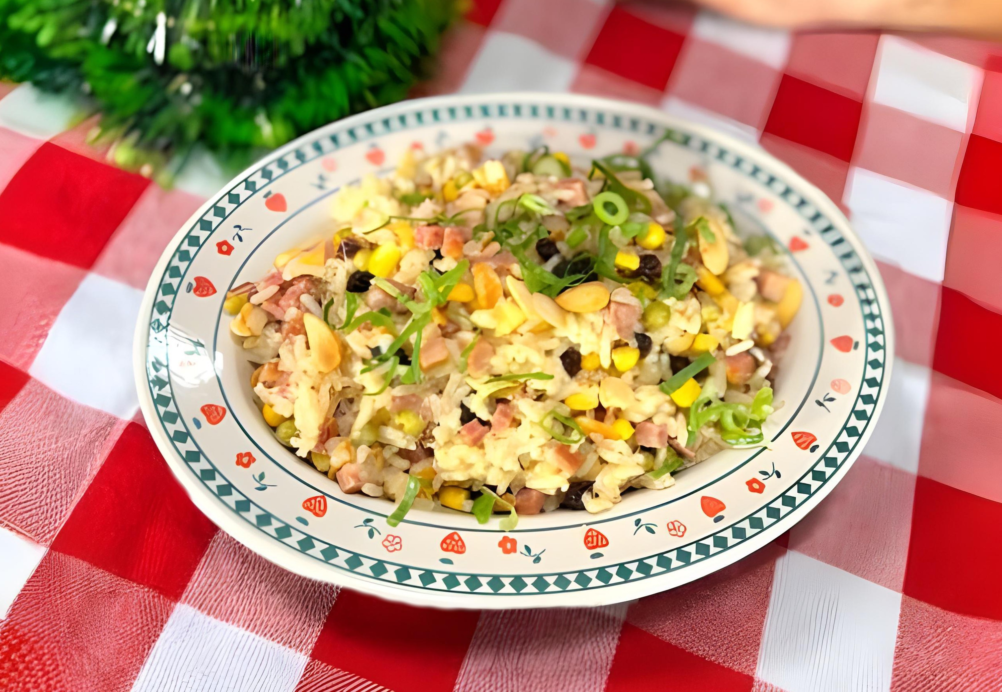 Arroz de Natal colorido: fácil para a ceia! | Receitas
