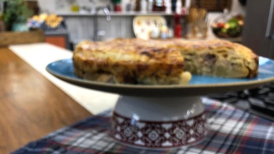 Torta Folhada de Lombo Suíno com Abacaxi do Chef Ravioli