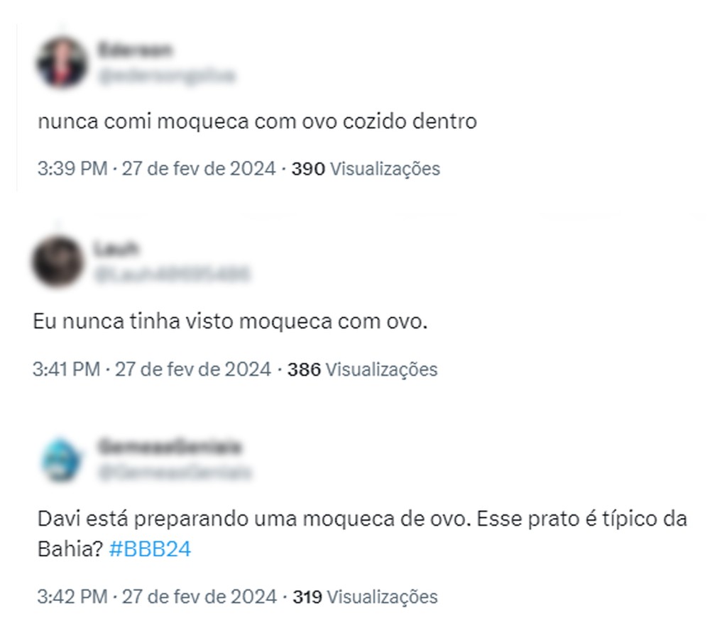 Moqueca com ovos: receita do Davi chama atenção nas redes sociais