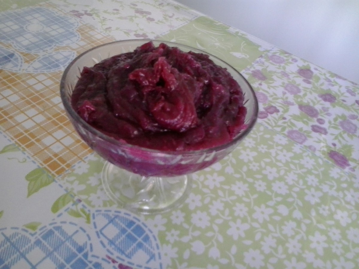 Doce de Batata Roxa | Doces e sobremesas | Receitas