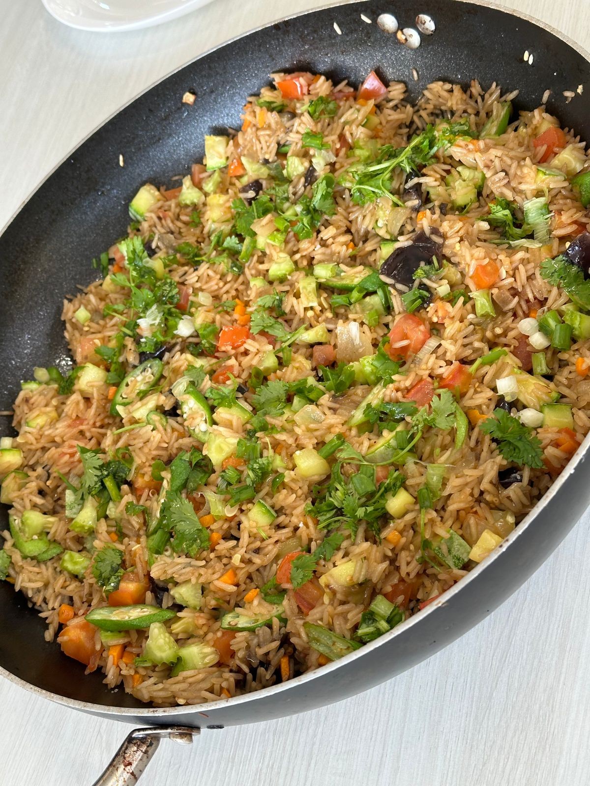 Arroz maria isabel vegana | Receitas