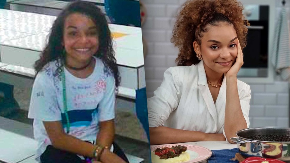 Gi Fernandes recria receita de fígado com purê que marcou sua infância em escola pública — Foto: Arquivo Pessoal; Sonia Schneiders/Receitas