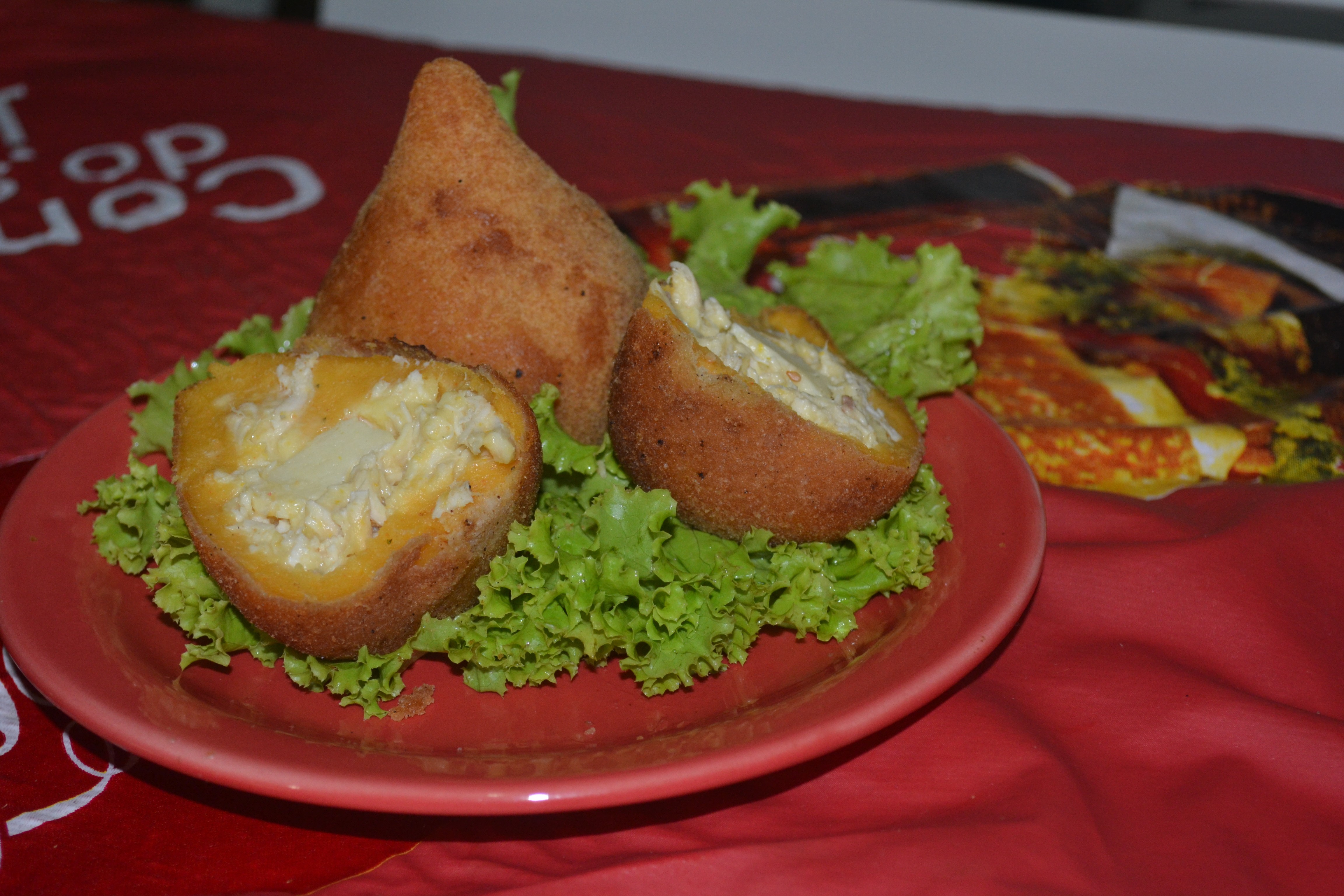 Coxinha de galinha engana fome | Receitas