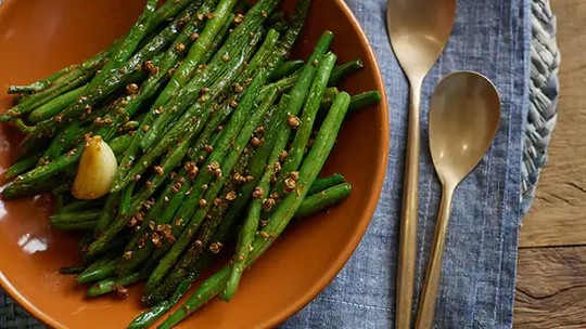 Vagem Refogada com Especiarias