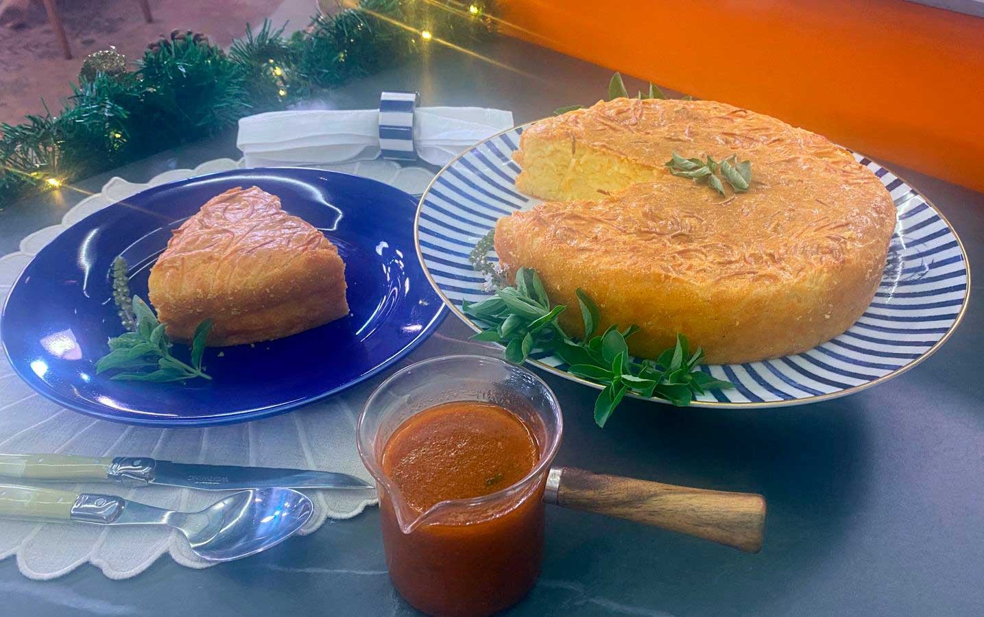 Torta de espaguete da Antonia Frering | Receitas