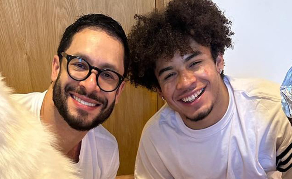 Rainer Cadete conta que o filho Pietro vai estudar gastronomia: 'Sonha em ser chef'