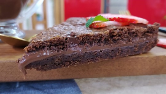 Torta de Biscoito Recheada, uma das sugest&otilde;es de Ana Maria hoje 16/12