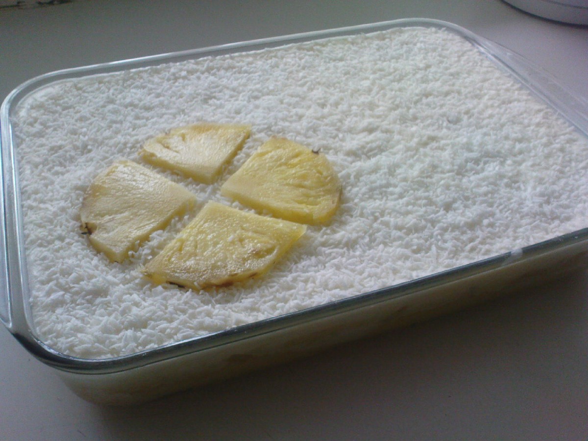Torta Delícia de Abacaxi | Tortas | Receitas