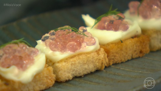 Falso caviar de cebola