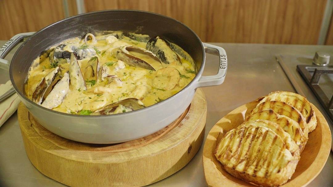 Sopa de frutos do mar | Receitas