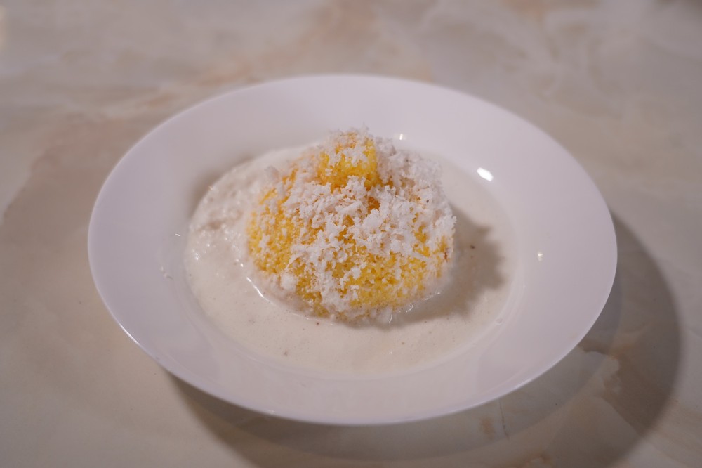 Cuscuz com leite de coco