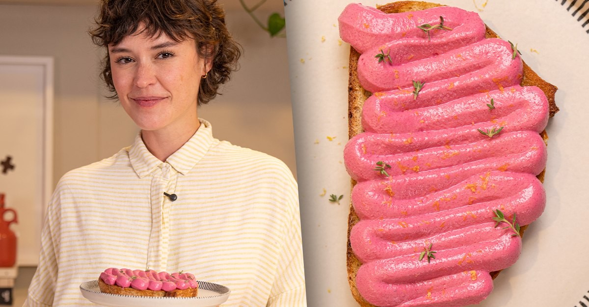 Pasta De Tofu E Beterraba Aprenda A Fazer Lanche Proteico F Cil Receitas Torrada Com Pasta De Tofu Laura Miranda 