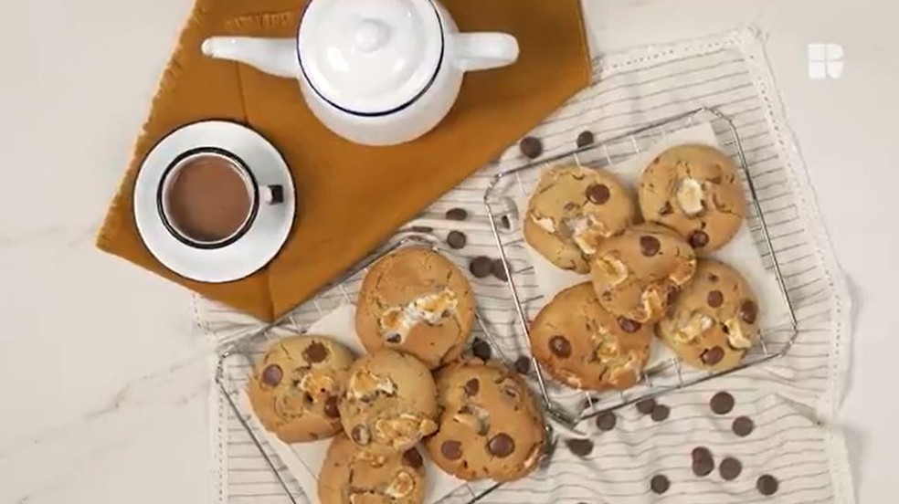 S'mores cookies na air fryer — Foto: Receitas