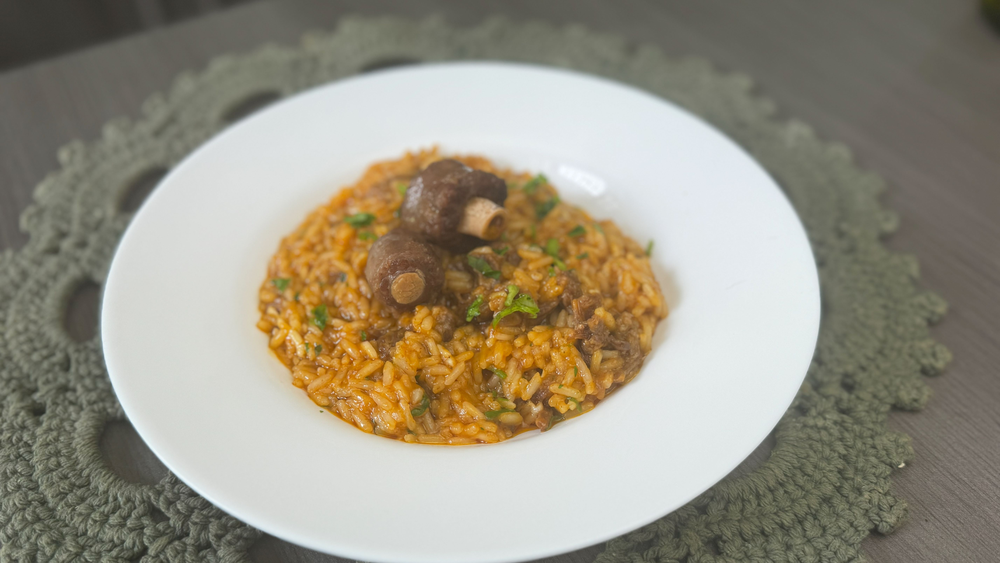 Risoto de Rabada: uma explosão de sabores
