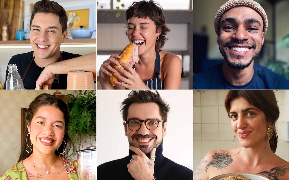 Influenciadores ganham páginas autorais e exclusivas no Receitas