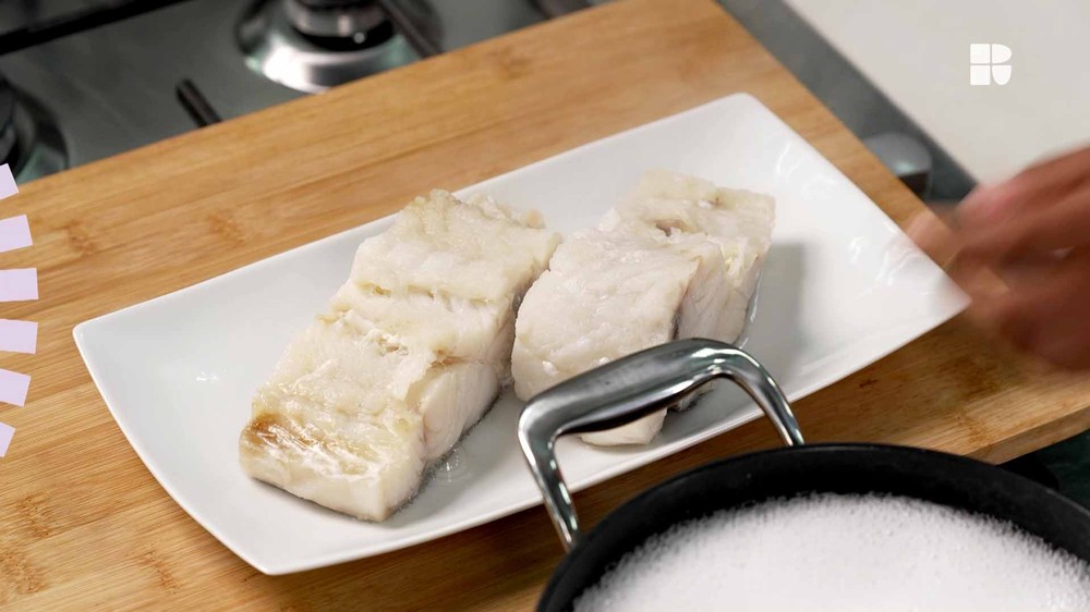 Salada de bacalhau com batatas