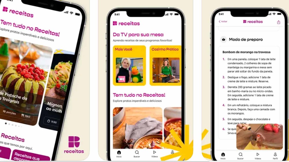 APP do Receitas: saiba como baixar