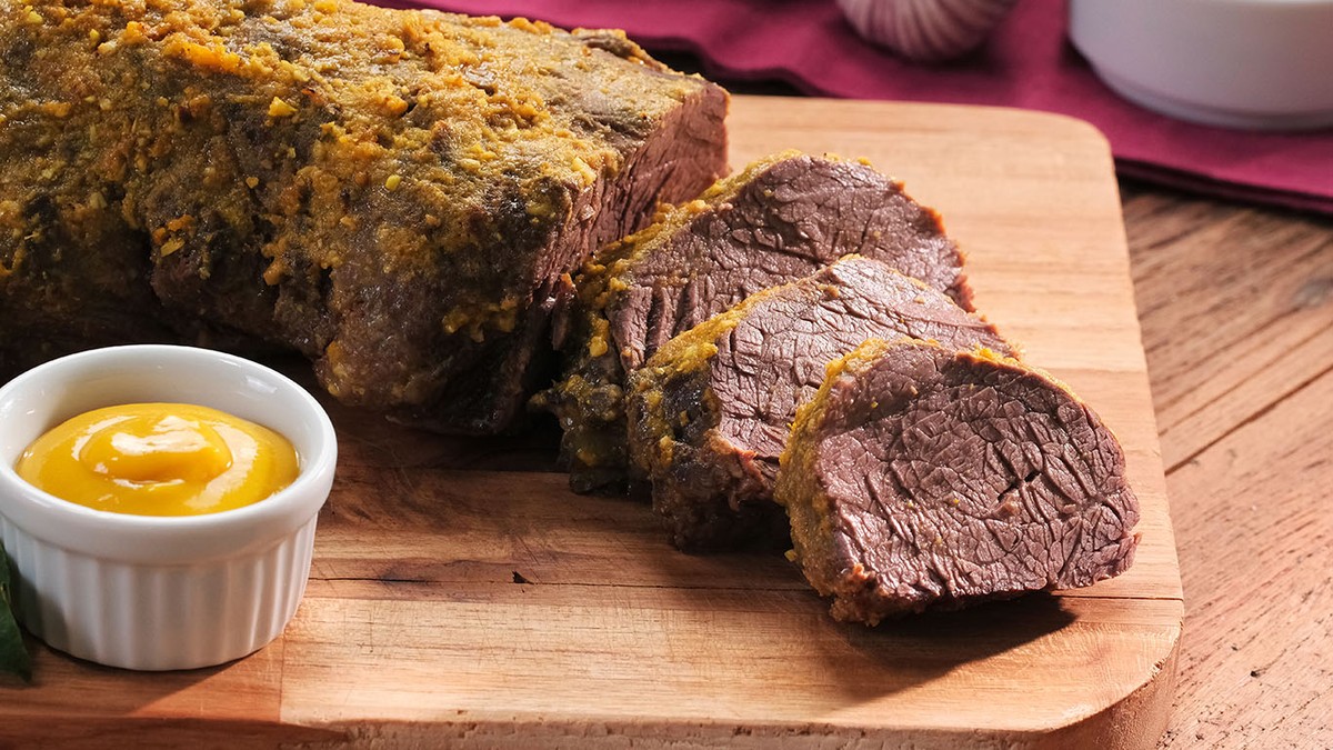 Filé-mignon no forno | Salgados | Receitas