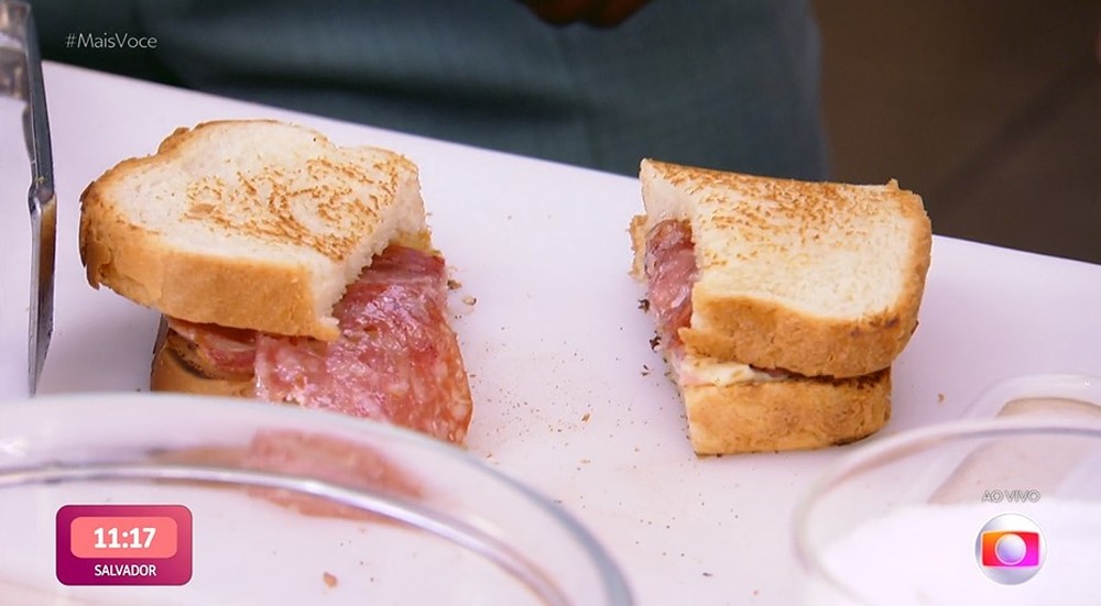 Veja receita de sanduíche que Davi, campeão do BBB, preparou para Ana Maria Braga