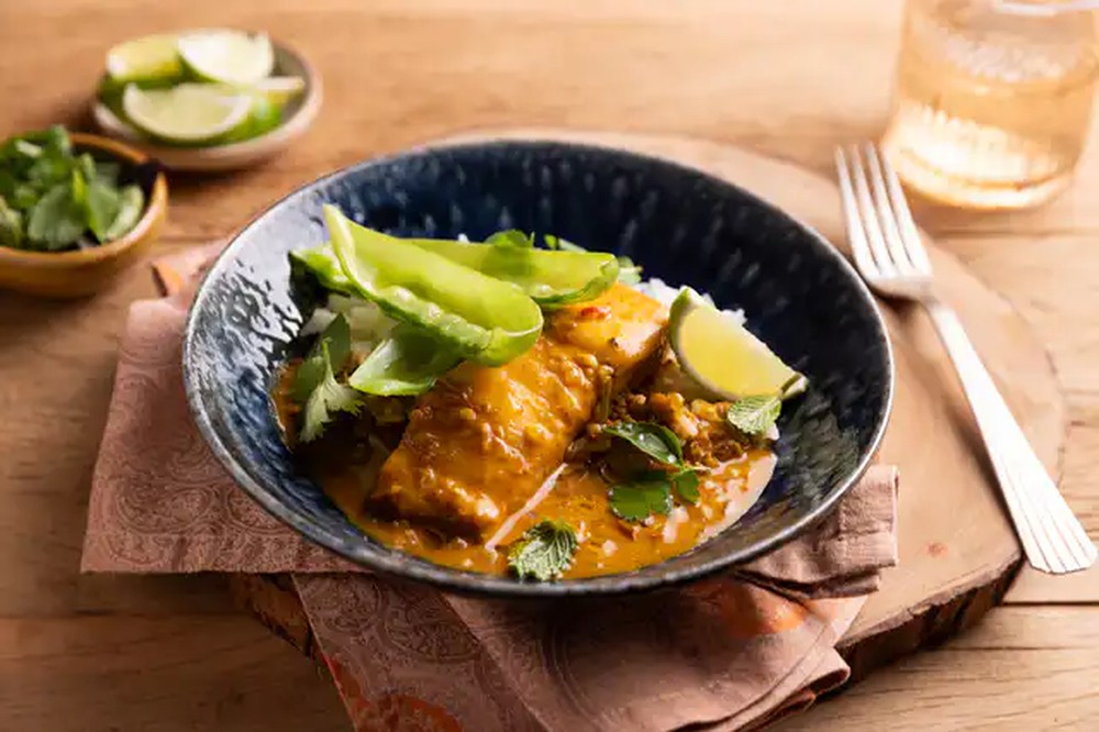 Curry de peixe