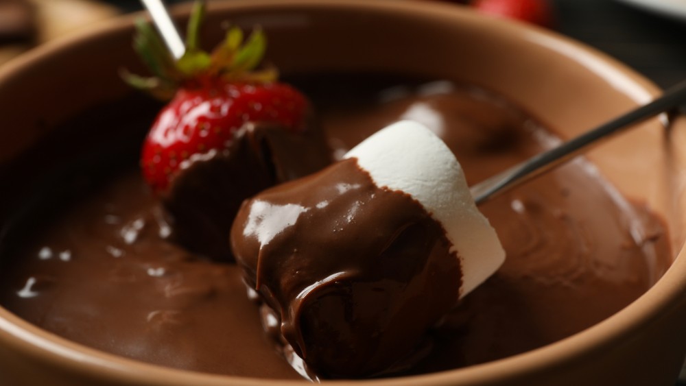 Fondue de chocolate