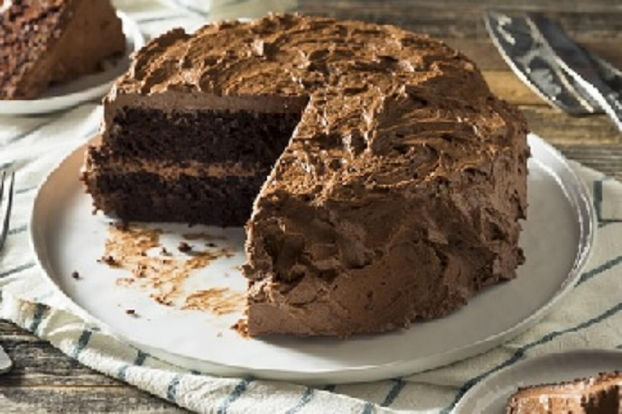 Bolo de chocolate com glacê | Receitas