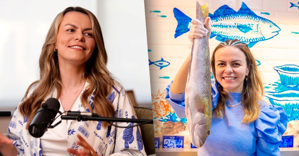 Manu da Peixaria no 'Me Dá a Receita?' e em sua peixaria