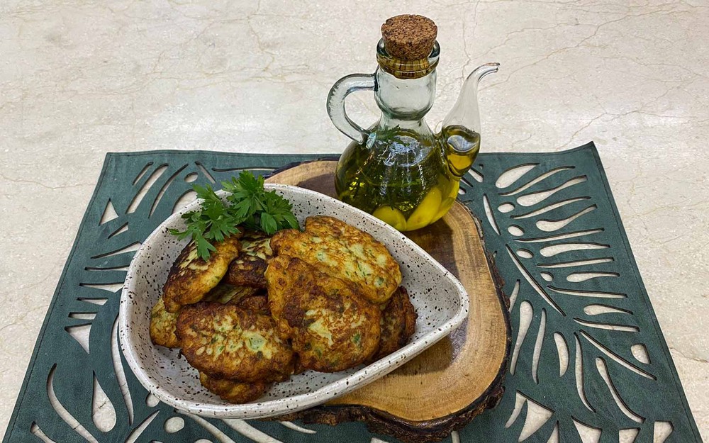 Bolinho de bacalhau da Nívea Maria