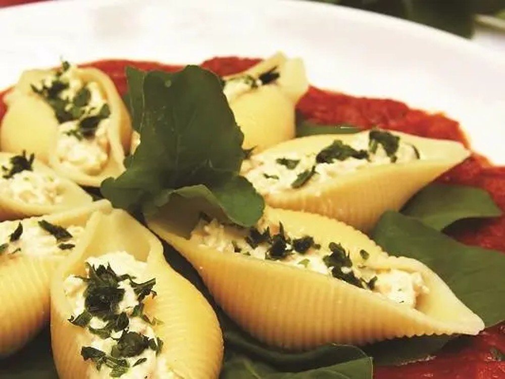 Conchiglione recheado