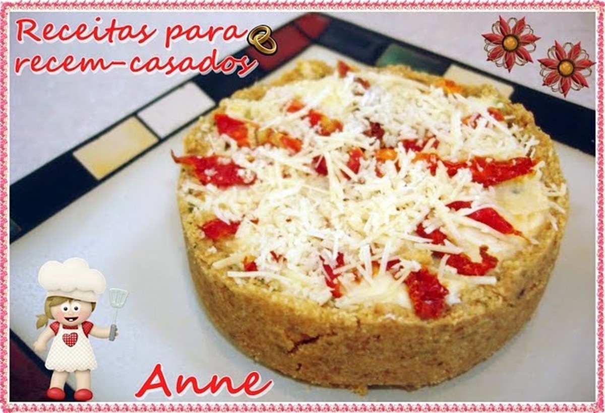 TORTA DE CREAM CHEESE E TOMATESECO... Tortas Receitas