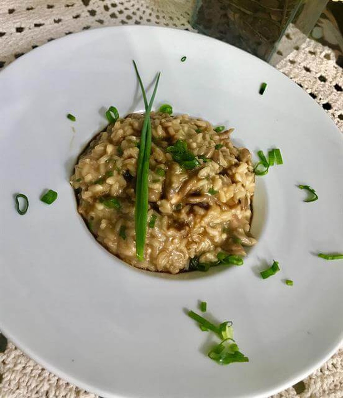 Risoto de shimeji sensacional Doces Receitas