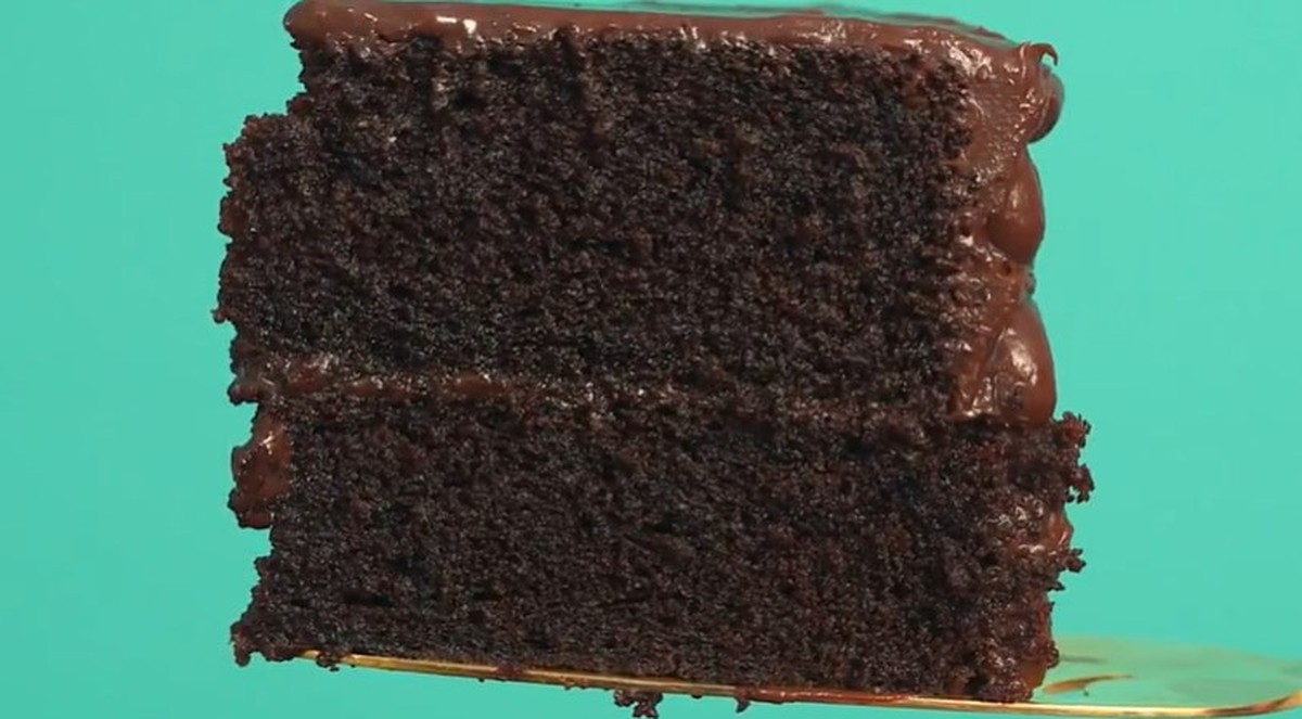 Bolo de chocolate molhadão -image