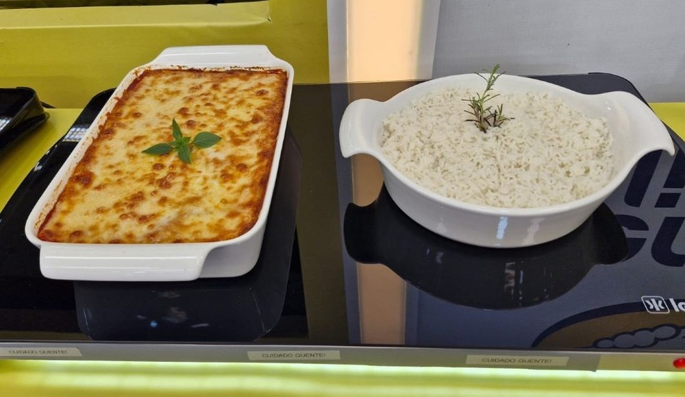 Lasanha de queijo e presunto do BBB 24