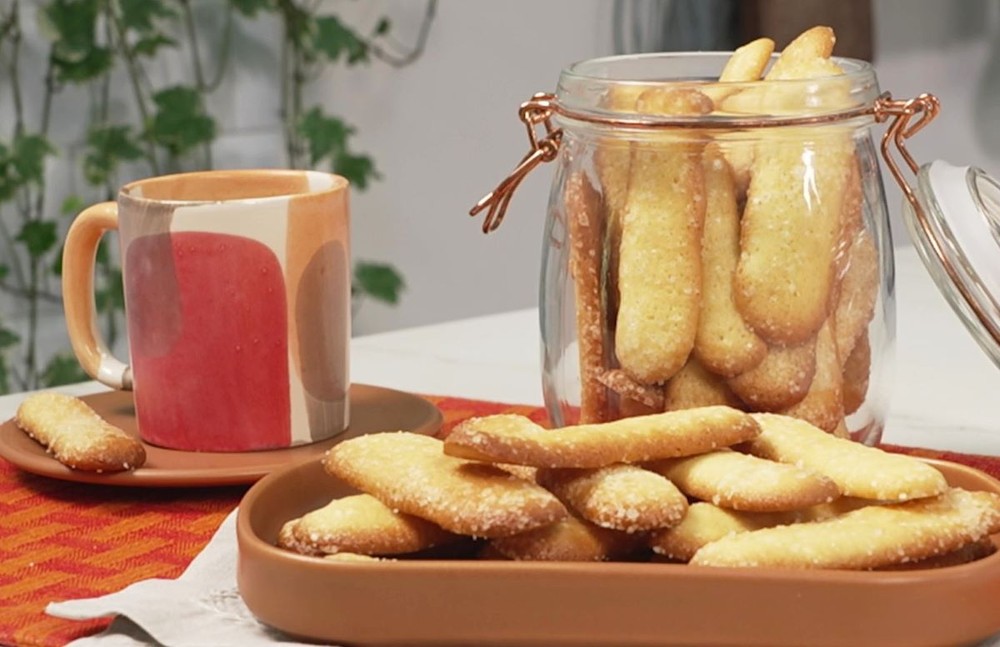 Biscoito champanhe caseiro