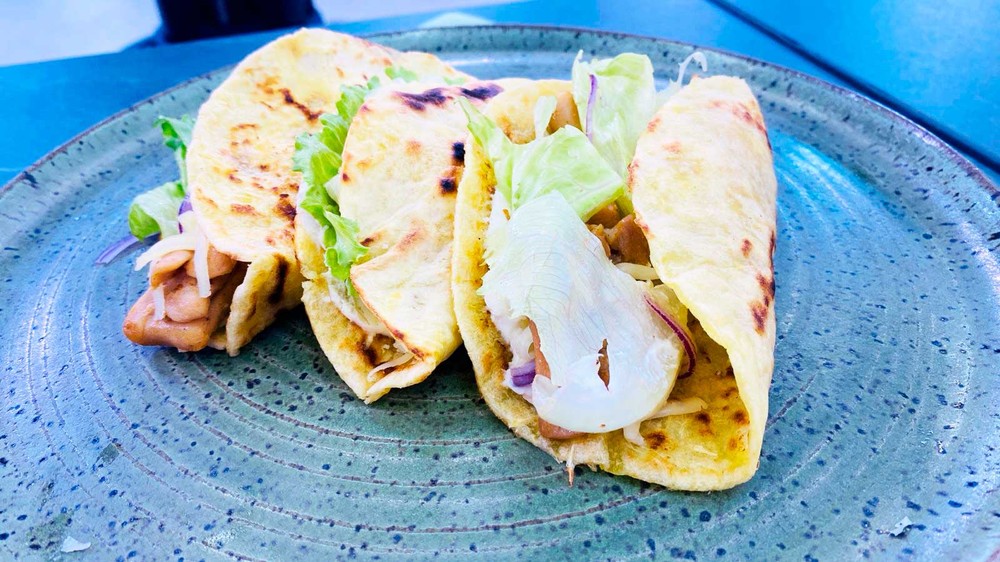 Wrap de mandioca com 2 ingredientes