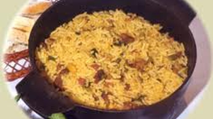 Arroz de carreteiro gaúcho