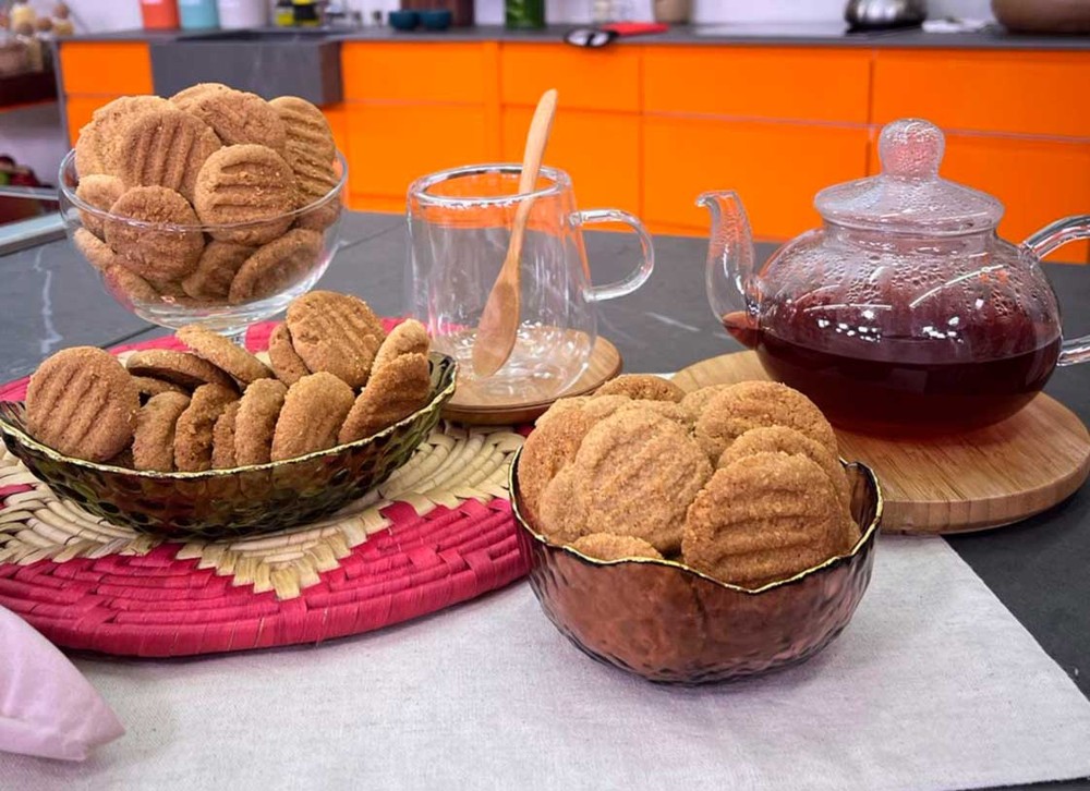 Biscoito de amendoim com farinha de rosca