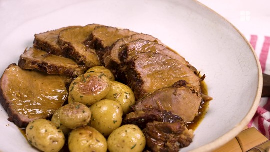 Lagarto ao molho madeira