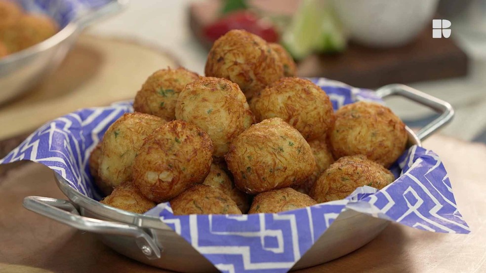 Bolinho de bacalhau do Digão Ribeiro | Foto: Receitas
